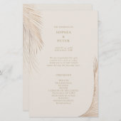 モダンシンプル離れ式プログラム (正面/裏面)