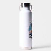 モダンシンプル高校卒業写真卒業 ウォーターボトル (正面)