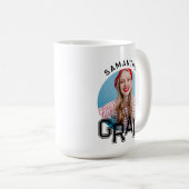 モダンシンプル高校卒業写真卒業 コーヒーマグカップ (正面右)