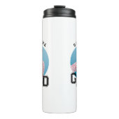 モダンシンプル高校卒業写真卒業 タンブラー (正面)