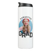 モダンシンプル高校卒業写真卒業 タンブラー (回転右)