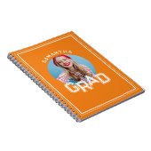 モダンシンプル高校卒業写真卒業 ノートブック (右側)