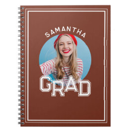 モダンシンプル高校卒業写真卒業 ノートブック