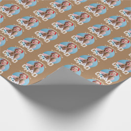 モダンシンプル高校卒業写真卒業 ラッピングペーパー