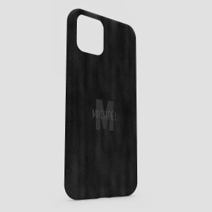 モダンシンプル黒ミニマル質感モノグラーム Case-Mate iPhone 14ケース