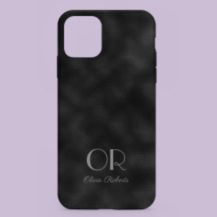 モダンシンプル黒ミニマル質感モノグラーム Case-Mate iPhone 14ケース