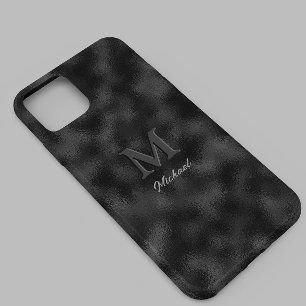 モダンシンプル黒ミニマル質感モノグラーム Case-Mate iPhone 14ケース