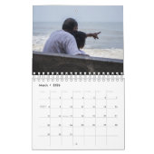 モダンシンプル2023家族写真カスタム カレンダー (3月 2026)