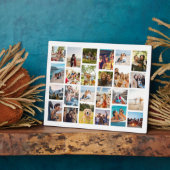 モダンシンプル24写真コラージュ フォトプラーク (側面)