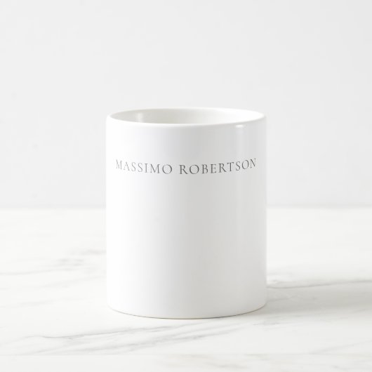モダンシンプル コーヒーマグカップ (中央)