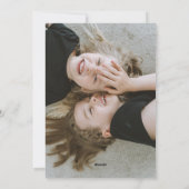 モダンシンプル(ユダヤ教)メノラーハヌカー2枚の写真 シーズンカード (裏面)