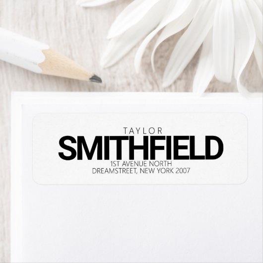 モダンシンプル ラベル (インサイチュ)