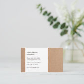 モダンシンプル 名刺 (スタンド正面)