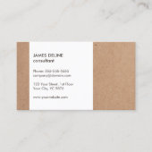 モダンシンプル 名刺 (正面)