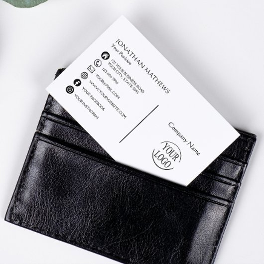 モダンシンプル 名刺