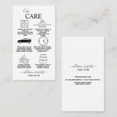 モダンシンプル 名刺 (正面/裏面)