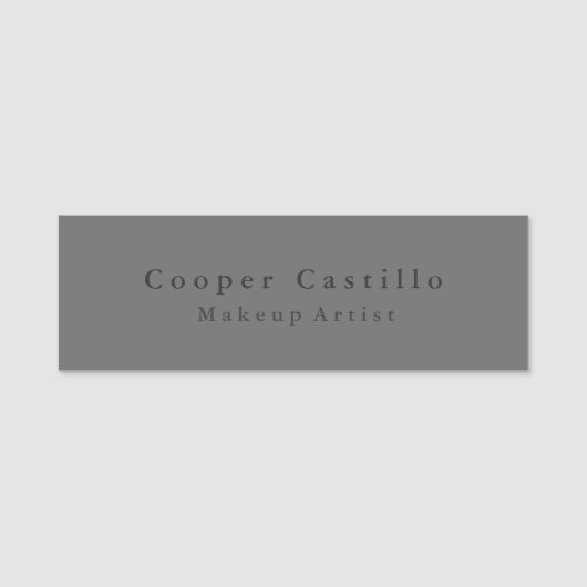 モダンシンプル 名札 (正面)