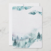 モダンシンプル 招待状 (裏面)