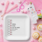 モダンシンプルAny Ageボーリング誕生日パーティー ペーパープレート (パーティー)