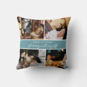 モダンシンプルBestfriends 4フォトトレンディーシンプル クッション (裏面)