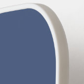 モダンシンプルBlue Script名前をカスタムする ピックルボールラケット (左詳細)