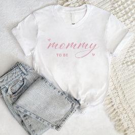 モダンシンプルBoho Baby Shower Mommyへ Tシャツ