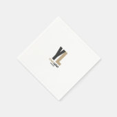 モダンシンプルBusiness Brand スタンダードカクテルナプキン (角)