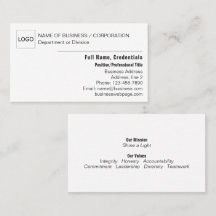 モダンシンプルBusiness Detailed Black and White