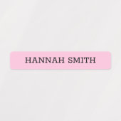 モダンシンプルKids防水名ラベル ラベル (デザイン2)