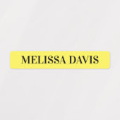 モダンシンプルKids防水名ラベル ラベル (デザイン1)