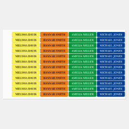 モダンシンプルKids防水名ラベル ラベル