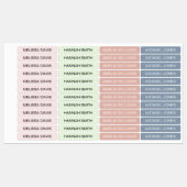 モダンシンプルKids防水名ラベル ラベル (シート)