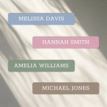 モダンシンプルKids防水名ラベル