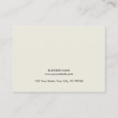 モダンシンプルLight Blue Grayコンサルタント 名刺 (裏面)