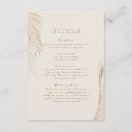 モダンシンプルPalm離れ Enclosure Card エンクロージャーカード