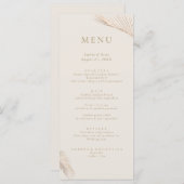 モダンシンプルPalm離れ Menu メニュー (正面/裏面)