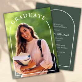 モダンシンプルScript Photo Gradation 招待状