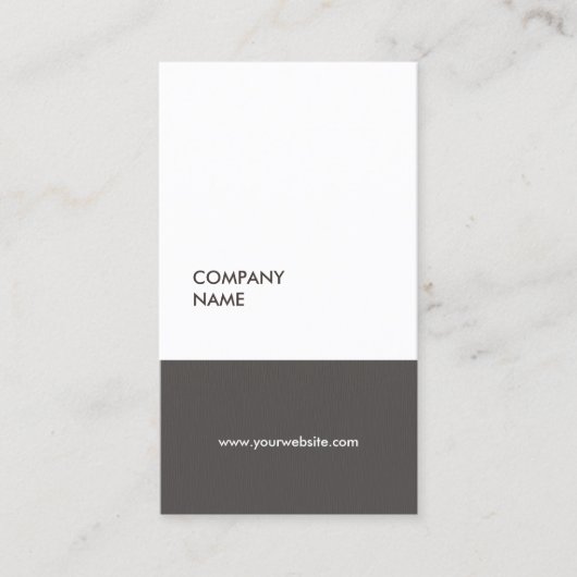 モダンシンプルTexture Gray Consultant 名刺 (正面)