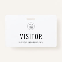 モダンシンプルVisitor Pass Companyロゴ