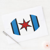 モダンシールド楕円シール 楕円形シール (封筒)