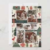 モダンジャパン　クリスマス　ノルディック　フォト シーズンカード (正面)