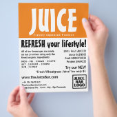 モダンジューはっきりしたスバー広告ズ チラシ (手)