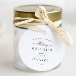 モダンスエレガントトクラシック結婚 フェイバータグ