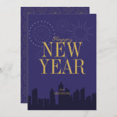 モダンスカイラインハッピーニューイヤーズ シーズンカード (正面/裏面)