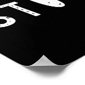 モダンスカンジアルファベット子供部屋 ポスター (角)