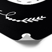 モダンスカンジキュート子供部屋 ポスター (角)