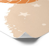 モダンスカンジッかわいい睡眠タイト子供部屋 ポスター (角)