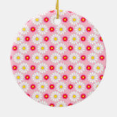 モダンスカンジホリデーバードオーナメント セラミックオーナメント (裏面)