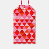 モダンスカンジホリデーバードギフトラベル ギフトタグ (裏面)