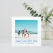 モダンスクエアフォト ハッピーニューイヤー シーズンカード (スタンド正面)